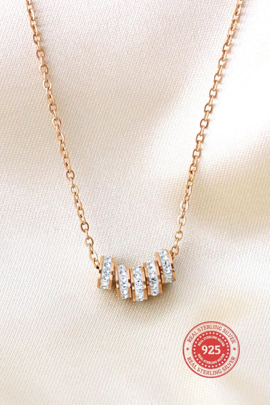 18 Karats Rose Gold Filled Necklace